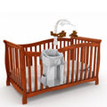 Everything Baby hanging diaper organizer with multiple compartments, designed for baby changing tables and nursery storage.
