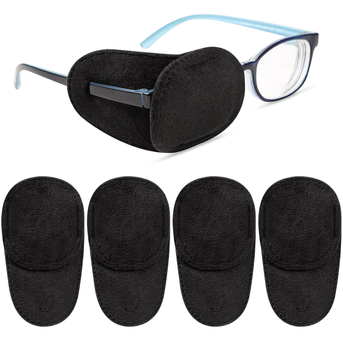 8-pack kids eye patches for lazy eye treatment, suitable for boys and girls, from Everything Baby, helping with amblyopia and strabismus.