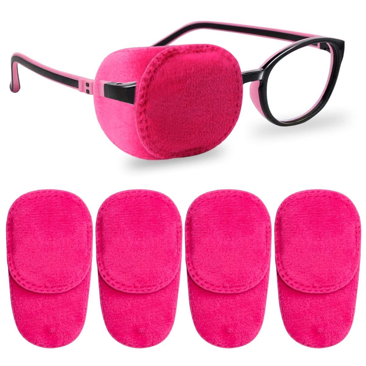 8-piece kids eye patches for lazy eye, amblyopia, and strabismus treatment, suitable for boys and girls, from Everything Baby.