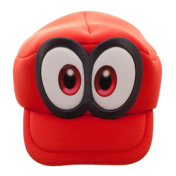 Red novelty baseball hat from Everything Baby, featuring anime-inspired unisex cosplay design for kids and adults.