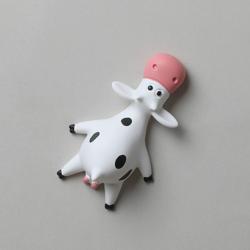 Set of 3 cute cow butt resin refrigerator magnets, fun and decorative fridge magnets from Everything Baby.