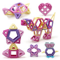 Magnetic building blocks set for kids, featuring colorful 3D tiles from Everything Baby, ideal for STEM learning and creative play.
