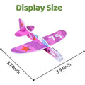 Mini foam glider planes in various designs, lightweight and easy to assemble, perfect for kids' classroom toy prize boxes.