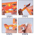 Set of 60 mini foam glider planes with colorful designs, lightweight and easy to assemble toy planes for kids' classroom play.