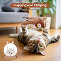 Rechargeable flying bird cat toy with simulated chirping, interactive catnip toy for indoor cats from Everything Baby.