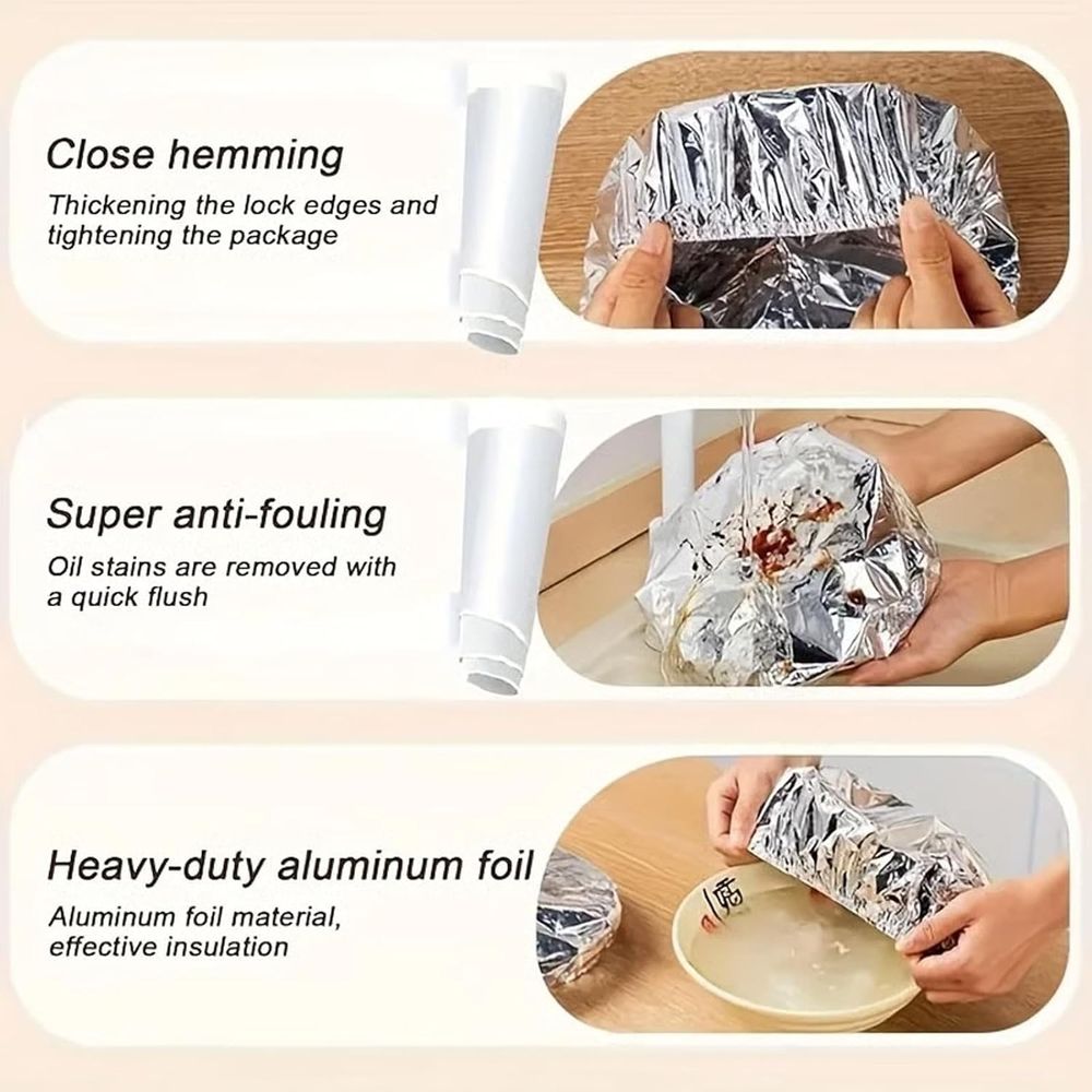Reusable aluminum foil heat lid by Everything Baby, 7.8-inch pop-up tin foil cover with adjustable elastic edges for food storage.