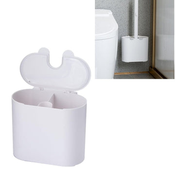 MODANU Holder for Clorox Toilet Wand, Compatible with Clorox Toilet Wand Holder only(No Wand and Refills, White)