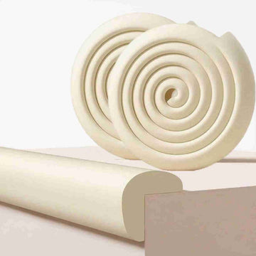 Baby Proofing Foam Bumpers Foam Baby Safety Bumpers, Soft Crash-Proof Edge Guards Crash-Proof Guards to Protect Babies from Sharp Edges(0.47" Thick x 1.46" Wide x 6.56 FT, Gray)