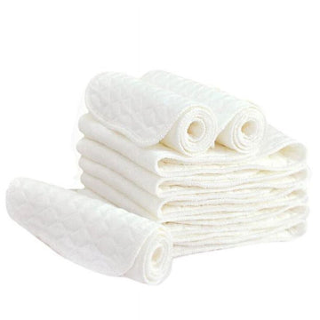 Artrylin Prefold Cloth Baby Diapers  Cotton 3 Layer Gauze Diapers, High Absorbent& Breathable, Washable& Reusable Fit Newborn Babies to Toddlers 46*17cm /18.1'*6.7'