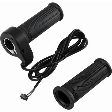 1 Pair E Bike Full Twist Throttle Handle 12V-72V 3 Pin Throttle Grip 20X for  Electric Bicycle Scooter Motorcycle