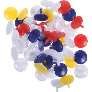 150pcs  Round Plastic Golf Ball Marker for Tournaments and Practice Putting