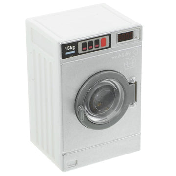 Mini Toy Washing Machine for Dollhouse Pretend Play Accessories Plastic 1 Set Kids Role Play