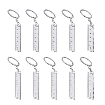 Miniature Metal Ruler For Accurate Gemstones Sizing Travel Outdoor Portable Measuring Device