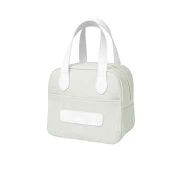 Lunch Tote for Work and Portable Thermal Insulation Lunch Box Bag Small Size Hand Food Carry Pack for Office Break and Travel Utility Gear Green