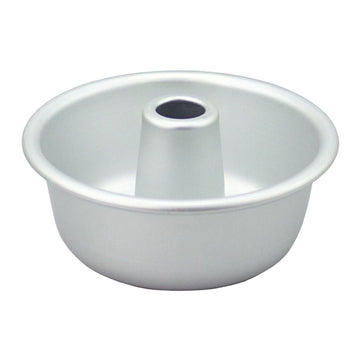 1 Pcs Pudding Cake Mold Pan, Aluminum Ring Cake Pan - Durable Flute Tube Cake Pans for Baking - Nonstick Round Baking Pan - Chiffon Cake, Flan Cake, Fruitcake Ring Mold - Modern Kitchen Accessory