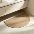 Durable semi-circular non-slip doormat with waterproof, dirt-trapping design ideal for indoor outdoor use, by Everything Baby.