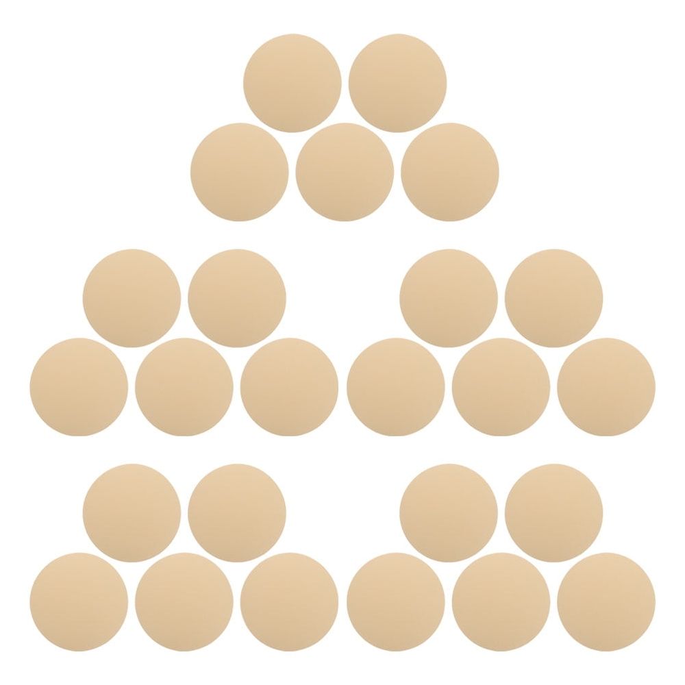Set of 25 light brown Kraft drawing paper sheets for art and hand drawing, ideal for kids' art and craft projects.