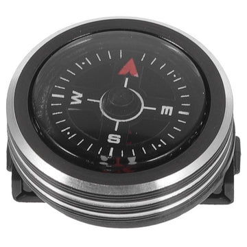 Professional Outdoor Survival Compass in Black with Accurate and Easy-to-Read Dial for Hiking Camping