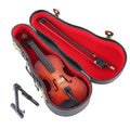 Miniature violin ornament by Everything Baby, 1/12 scale musical toy for kids and music lovers, perfect for display or gifting.