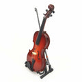 Miniature violin ornament by Everything Baby, detailed 1/12 scale musical toy perfect for kids and music lovers.