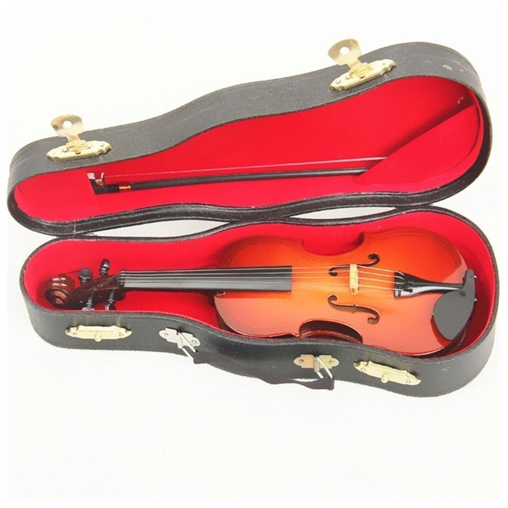 Miniature violin ornament by Everything Baby, a 1/12 scale musical toy perfect for music lovers and collectors.