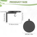 Weather-resistant black outdoor birdbath from Everything Baby, sturdy and lightweight, attracts birds and enhances garden decor.