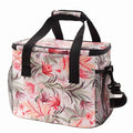 Leaf camouflage 14L waterproof insulated lunch bag by Everything Baby, soft leakproof liner, ideal for picnics, work, or beach outings.