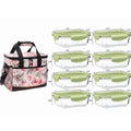 Leaf camouflage 14L waterproof insulated lunch bag by Everything Baby, soft leakproof liner, ideal for work, picnic, or beach.
