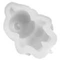 Cute sleeping bear silicone mold from Everything Baby, transparent for DIY baking and training, ideal for baby and kids nursing accessories