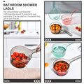 Grey ergonomic water ladle and large soup scoop for kids from Everything Baby, made of durable PP plastic.