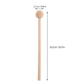 Two wooden xylophone mallets for kids, designed for early music education and kindergarten activities, by Everything Baby.