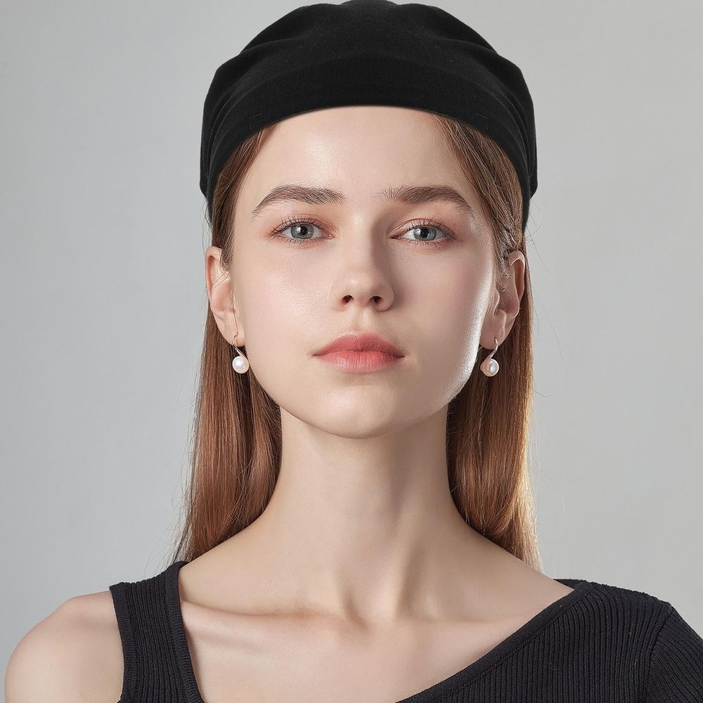 Black triangle headscarf for boys, casual outings, made of soft cloth, part of baby and kids sleepwear by Everything Baby.