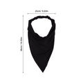 Black triangle headscarf for boys from Everything Baby, casual outing accessory made of soft cloth, perfect for kids' everyday wear.
