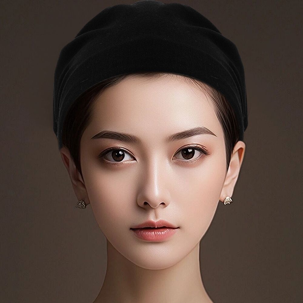 Black triangle headscarf from Everything Baby, casual outings accessory for boys, made of soft cloth.