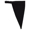 Black triangle headscarf for boys, casual outings, made of soft cloth, suitable for baby and kids' sleepwear by Everything Baby.