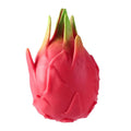 Realistic dragon fruit squishy stress ball with slow rise soft texture, portable and odorless, for kids and students.