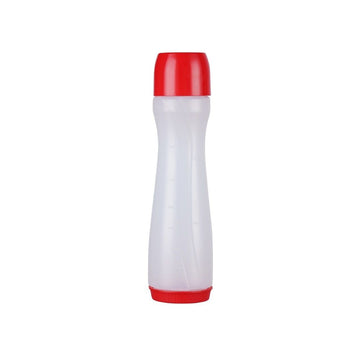 2 pack Premium Pancake Pen - Batter Squeeze Bottle for Perfect Pancake Designs | Easy-to-Clean Pancake Batter Dispenser with Drip-Free Valve | Ideal for Pancakes, Waffles, and Baking Needs（red）