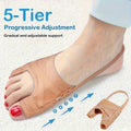 Adjustable toe separator for kids' big and little toes, comfortable day and night support, size L, by Everything Baby.
