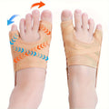 Adjustable toe separator for kids by Everything Baby, supports big and little toes with comfortable, progressive fit.