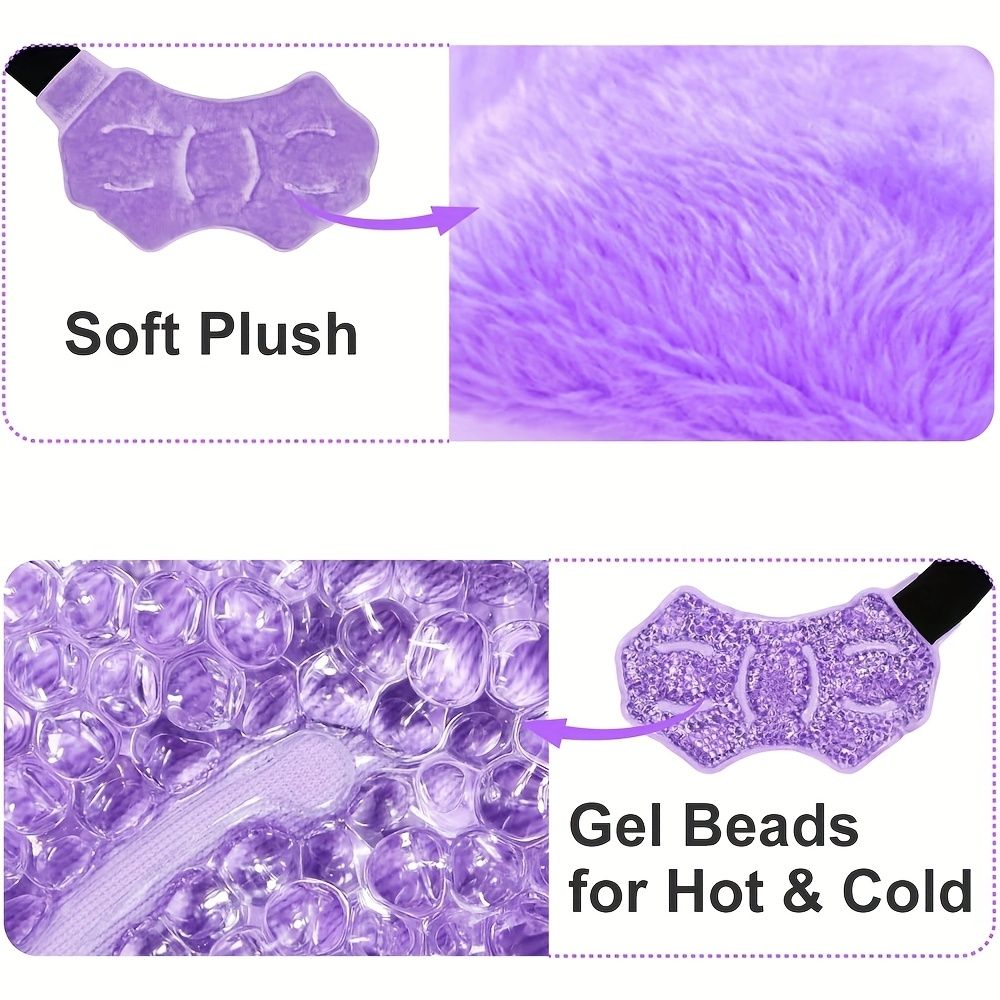 Baby and kids ankle and sport ice gel pack with adjustable brace, reusable, microwaveable, and freezable for cold or hot therapy.