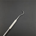 Professional dental tartar scraper tool set with double-ended dental picks for plaque removal and teeth cleaning.