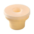 Two silicone ice cube molds with lids for freezing homemade ice, reusable and flexible, ideal for cold drinks.