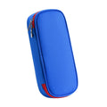 Durable fabric large capacity pencil case with zipper, ideal for office and college supplies, by Everything Baby.