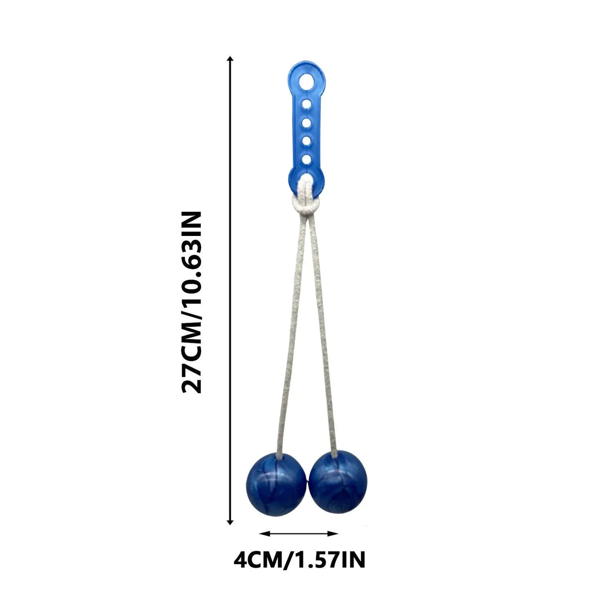 Colorful Clackers Balls toy by Everything Baby, swinging kinetic stress relief toy for kids, ideal for motor skill practice.