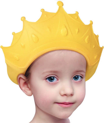 Adjustable Silicone Baby Bath Cap for Toddlers, Ear and Eye Protection