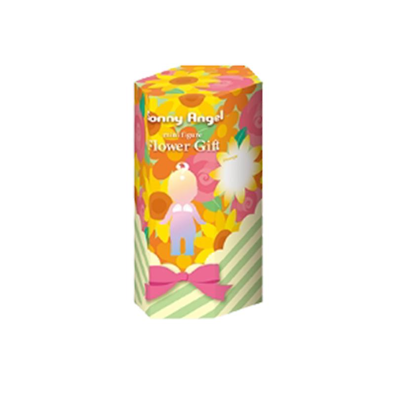 Sonny Angel Blind Box Series with flower-themed doll, featuring rainbow dandelions and lion flowers, perfect for kids' toy collection.