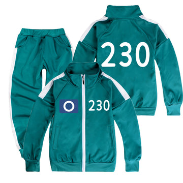 Squid Game Season 2 - Jacket and Pants Outfit for Kids Survival Game Gift #230 #230 #230 #230 160cm
