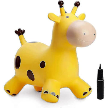 Babe Fairy Giraffe Trampoline Horse Jumper For Toddlers - Jumping Horse Trampoline [PB]