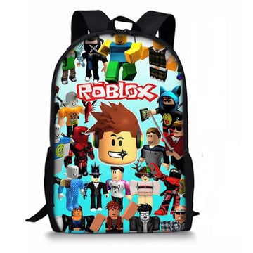 3D Roblox School Bag Lunch Bag Pencil Case 3-pack Backpack Backpack
