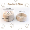 Pink wooden Tooth Fairy box with lid and mini tweezers, designed for storing baby teeth, featuring a pink bow for kids' keepsake memory.